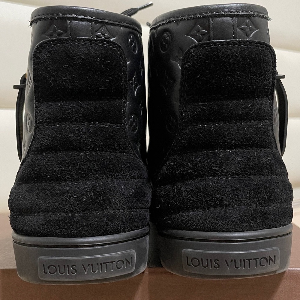 Louis Vuitton Black High-Top Sneakers - Picture 7 of 14